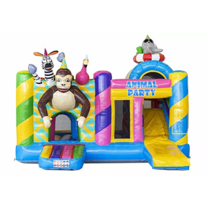 Springkussen Multiplay Animal Party Multiplay Animal Party